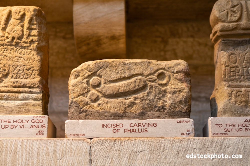 Roman Phallus Carving