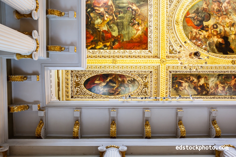 Rubens Ceiling with Corbels (Banqueting House, London)