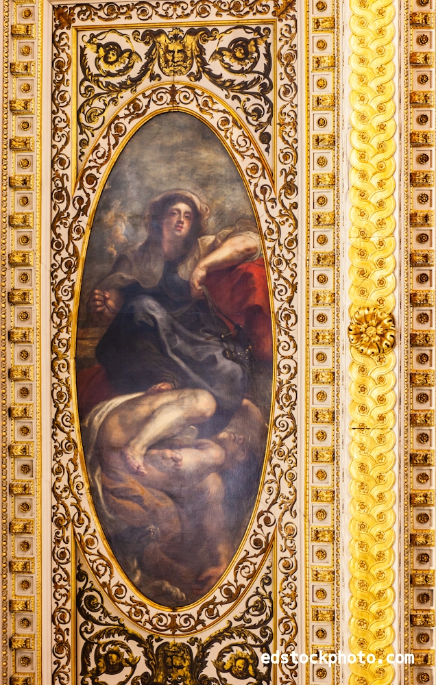 Triumph of Reason over Intemperance by Rubens (Banqueting House,