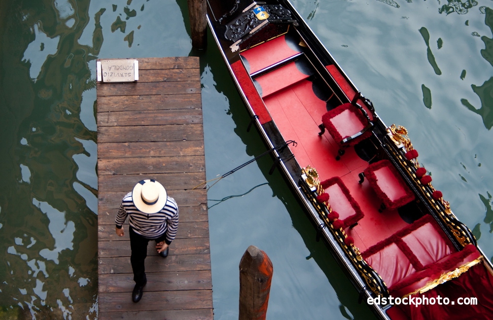 Gondolier from Above