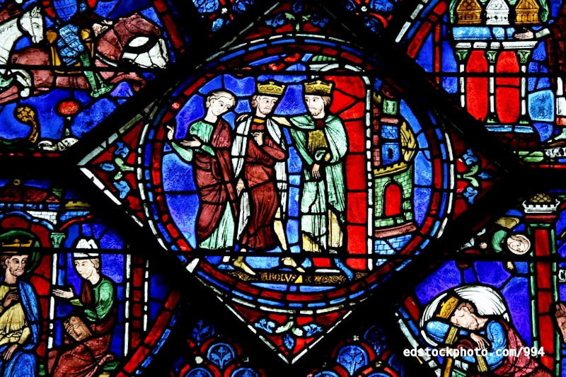 Charlemagne Window: Welcome to Constantinople