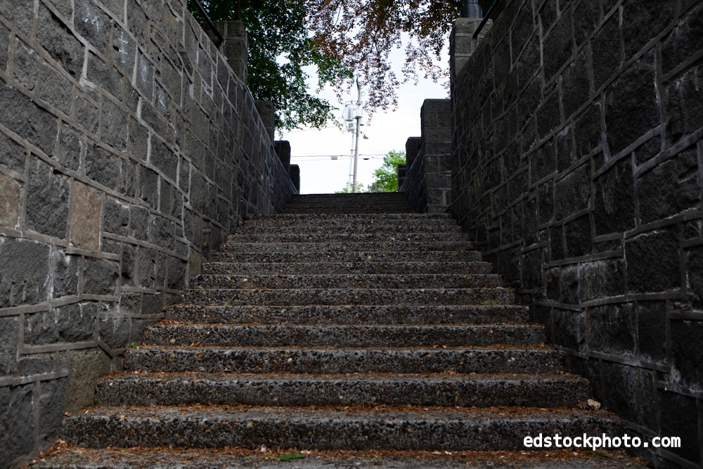 Singer Creek Underpass Stairs (Oregon City, Oregon)